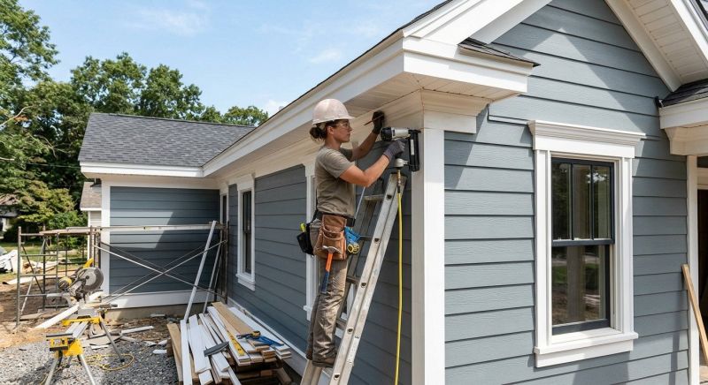 Exterior Trim Carpentry in Conroe, TX