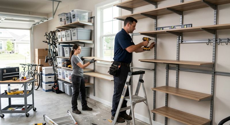 Garage Shelves Installation in Prince Georges County, MD