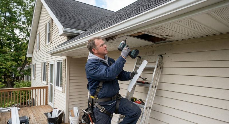 Metal Soffit Repair in Overland Park, KS