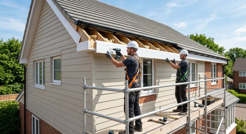 Roof Fascia Installation in Conroe, TX
