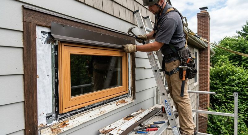 Window Flashing Replacement in Overland Park, KS