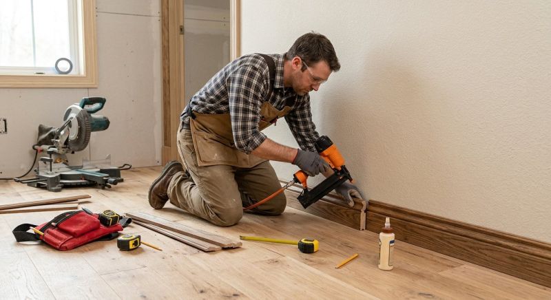 Baseboards Installation in Wilmington, NC