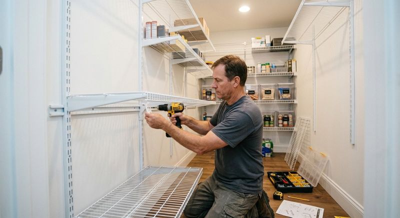 Basement Storage Installation in Raleigh, NC