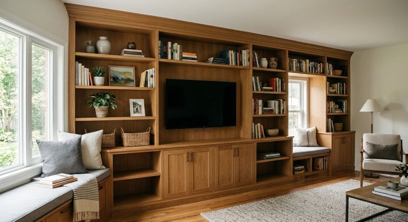 Built In Furniture Construction in Charlotte, NC
