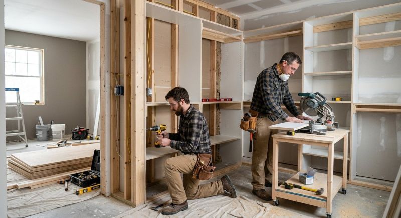 Closet Construction in Raleigh, NC