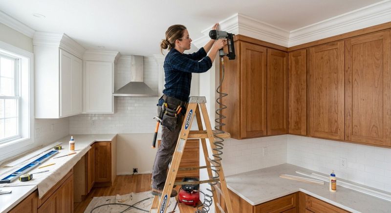 Crown Molding Renovation in Wilmington, NC