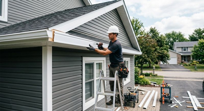 Exterior Trim Work in Conroe, TX