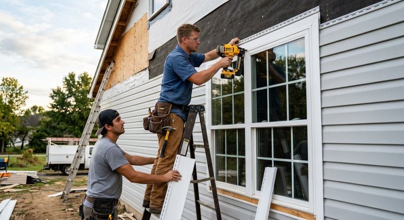 Exterior Trim Work in Conroe, TX