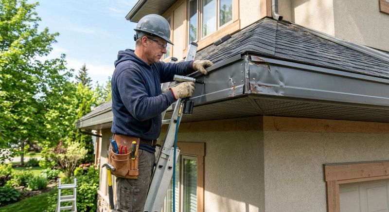Garage Fascia Repair in Kansas City, KS