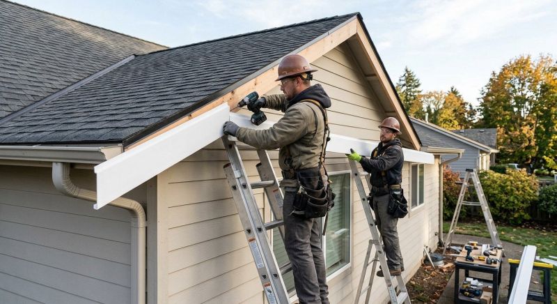 Garage Fascia Replacement in Wilmington, NC
