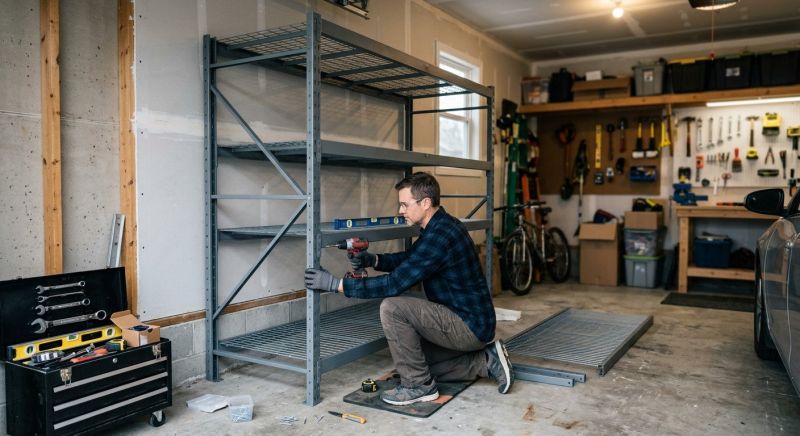 Garage Shelves Installation in Montgomery County, MD