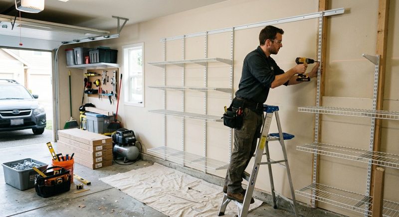 Garage Shelves Installation in Alexandria, VA