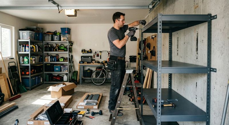 Garage Shelves Installation in Bethesda, MD