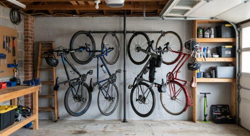 Garage Tool Rack Installation in Bethesda, MD