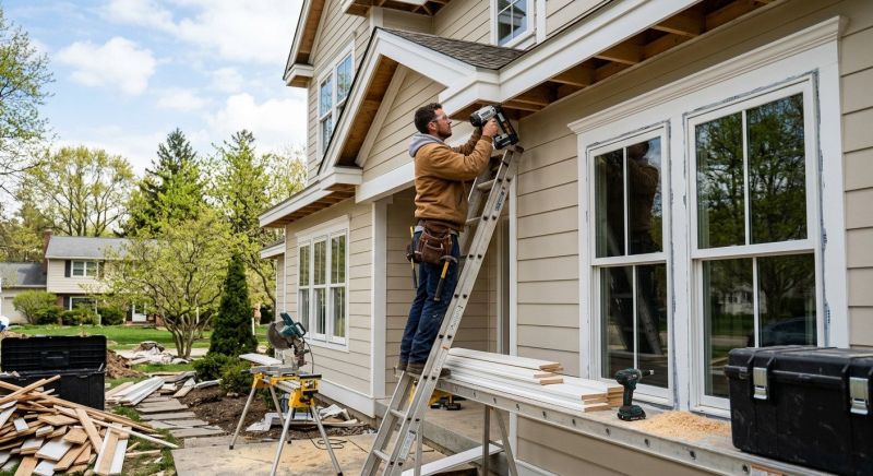 House Trim Installation in Kansas City, KS