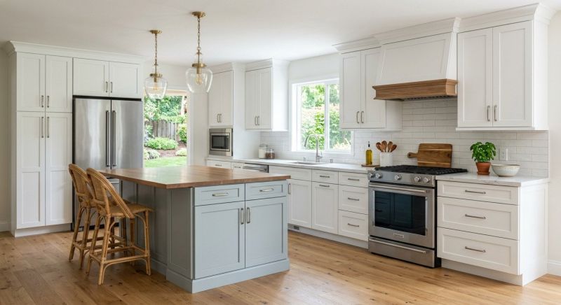 Kitchen Island Installation in Cincinnati, OH