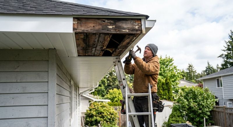 Metal Soffit Repair in Olathe, KS