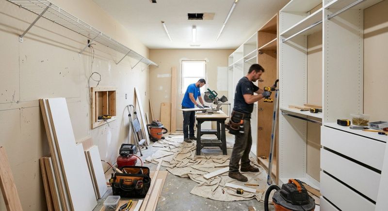 Mudroom Closet Installation in Charlotte, NC