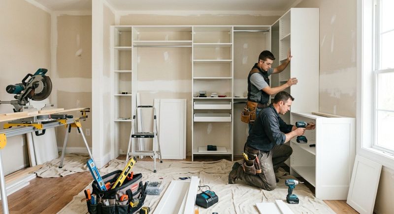 Overhead Shelving Installation in Raleigh, NC