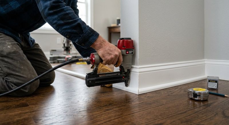 Quarter Round Installation in Wilmington, NC