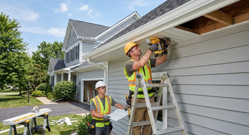 Soffit Replacement in Overland Park, KS