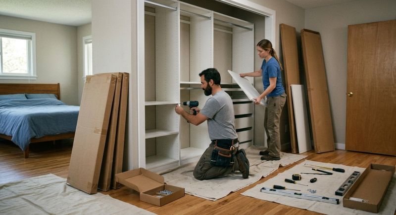 Walk In Closet Installation in Charlotte, NC