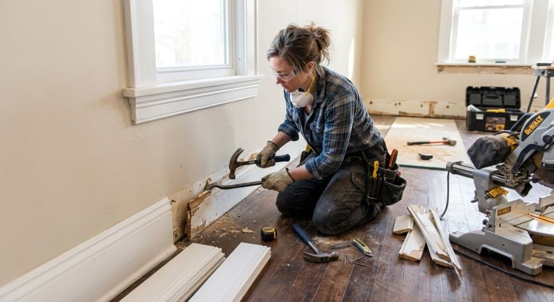 Window Trim Installation in Wilmington, NC