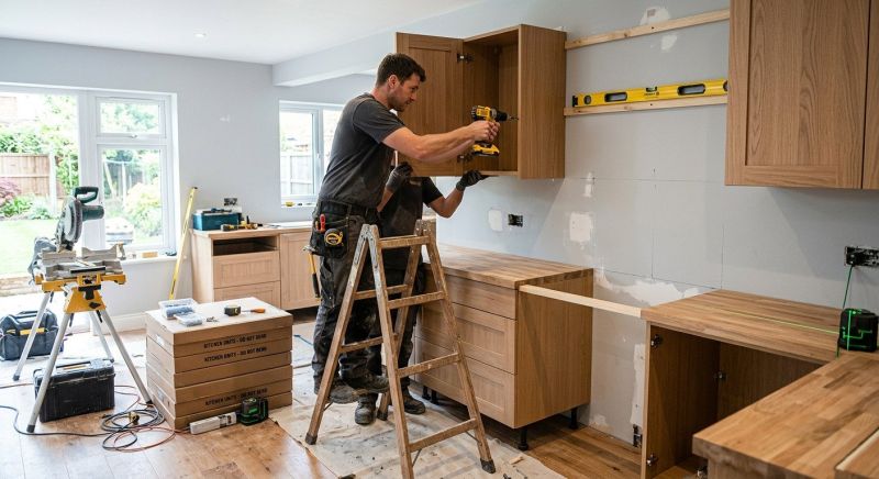Wood Cabinet Installation in Dayton, OH